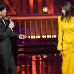 【レコ大】有村架純、衣装チェンジは美脚のぞかせた黄色のドレスコーデに！＜第64回 輝く！日本レコード大賞＞