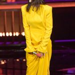 【レコ大】有村架純、衣装チェンジは美脚のぞかせた黄色のドレスコーデに！＜第64回 輝く！日本レコード大賞＞