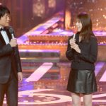 【レコ大】有村架純、黒のミニスカ衣装から美脚のぞかせ生放送に臨む！＜第64回 輝く！日本レコード大賞＞