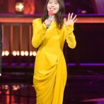 【レコ大】有村架純、衣装チェンジは美脚のぞかせた黄色のドレスコーデに!<第64回 輝く!日本レコード大賞>