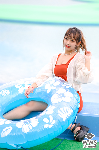 【写真特集】北野真衣（GIRLY MOON PROJECT）、ヘルシーボディを笑顔で披露！＜近代麻雀水着祭2022＞