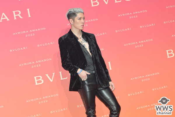 MIYAVI、「ブルガリ」で新バンド・THE LAST ROCKSTARSの活動に言及「気合いを入れていきたい」＜BVLGARI AVRORA AWARDS 2022＞