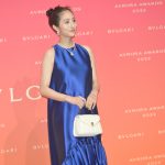 【写真特集】堀田茜、ノースリーブの青ドレスから美脚チラ見せ＜BVLGARI AVRORA AWARDS 2022＞