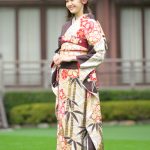 尾碕真花「初めてこげ茶になりました」、青系を脱した晴れ着にワクワク＜オスカー晴れ着撮影会＞