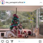 つばきファクトリー・山岸理子、美脚見せるミニスカサンタ衣装に歓喜の声