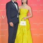 Koki，、黄色のドレスコーデで美デコルテ披露「目標の女性像は母」＜BVLGARI AVRORA AWARDS 2022＞