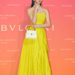 Koki，、黄色のドレスコーデで美デコルテ披露「目標の女性像は母」＜BVLGARI AVRORA AWARDS 2022＞