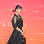 杉咲花、透け感あるレースのドレス姿で透明肌披露！＜BVLGARI AVRORA AWARDS 2022＞