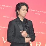 【写真特集】山下智久、ダークスーツで大人な雰囲気を披露「幸せな一年を過ごせました」<BVLGARI AVRORA AWARDS 2022>