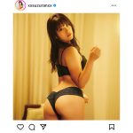 元AKB48/SKE48・山内鈴蘭、振り向き美尻ラインで悩殺