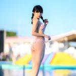 【写真特集】三田のえ、振り向きポーズで美尻&美脚を大胆披露!センチメンタルな表情にドキ!<近代麻雀水着祭2022>