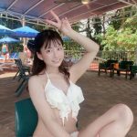 佐藤かれん、フリル付きビキニでふわふわボディ大胆披露