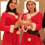 クリスマスチャリティーパーティーでベストオブミス2022東京グランプリとベストオブミスOGたちがサンタ姿を披露