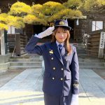 古田愛理がまさかのびしょ濡れに!?一日消防署長就任でハプニング