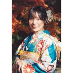 STU48・岩田陽菜、瀬戸内海をイメージさせる青い振袖姿を披露＜20±SWEET 2023 JANUARY＞