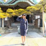 古田愛理がまさかのびしょ濡れに!?一日消防署長就任でハプニング