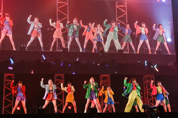 【ライブレポート】アンジュルム、COUNTDOWN JAPAN 22/23（カウントダウン・ジャパン）で『46億年LOVE』、『大器晩成』と畳み掛けフロアをお祭り会場に！