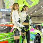 【写真特集】荒井つかさ＆美桜、お腹チラ見せのコスチュームで美スタイル披露＜東京オートサロン2023＞