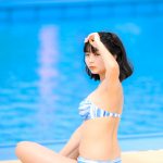 【写真特集】Ayua（こんぱす｡Compass）、チューブトップビキニで透明肌全開！