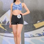 現役東大生・寺嶋琴、スポーツウェアでランウェイに登場！＜第55回ミス日本コンテスト2023＞