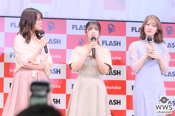 【写真特集】「ミスFLASH2022」グランプリ・大塚杏奈、笹岡郁未、misshaがMC＆プレゼンターとして登場＜ミスFLASH2023＞