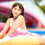 【写真特集】みう（バーレスク東京）、穴あき競泳水着をセクシーに着こなし