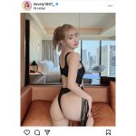 池尻愛吏、セクシーな桃尻見せつけるバックショット公開！