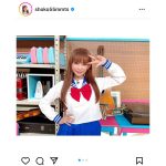 中川翔子、セーラー服衣装でセーラームーンになりきり！「我々へのご褒美が過ぎる」と歓喜の声も