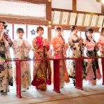 NMB48の新成人メンバーが大阪天満宮で振袖姿披露！