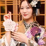 NMB48の新成人メンバーが大阪天満宮で振袖姿披露!