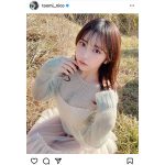 #2i2・十味、実はスケスケなニットコーデで美谷間＆太ももチラリ！