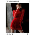 山本舞香、ドレスコーデで魅せる透明肌にファンうっとり！