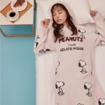 井桁弘恵がジェラート ピケを着こなし