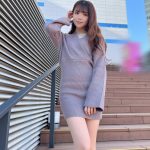 NMB48・貞野遥香、美脚をのぞかせた大人ニットワンピース姿に反響ぞくぞく！