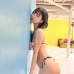 グラビア界を駆け上がる注目のインフルエンサーかれしちゃん、ヤングアニマル初掲載でえちかわグラビア披露