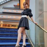 【写真特集】小林有海さん、可愛らしいミニ丈ワンピースから美脚披露！「異素材をミックスさせた綺麗めな服装が好き」＜レディーユニバースジャパン栃木代表＞