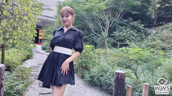 【写真特集】小林有海さん、可愛らしいミニ丈ワンピースから美脚披露！「異素材をミックスさせた綺麗めな服装が好き」＜レディーユニバースジャパン栃木代表＞