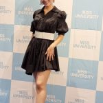 【写真特集】小林有海さん、可愛らしいミニ丈ワンピースから美脚披露！「異素材をミックスさせた綺麗めな服装が好き」＜レディーユニバースジャパン栃木代表＞