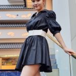 【写真特集】小林有海さん、可愛らしいミニ丈ワンピースから美脚披露！「異素材をミックスさせた綺麗めな服装が好き」＜レディーユニバースジャパン栃木代表＞