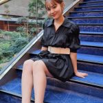 【写真特集】小林有海さん、可愛らしいミニ丈ワンピースから美脚披露！「異素材をミックスさせた綺麗めな服装が好き」＜レディーユニバースジャパン栃木代表＞