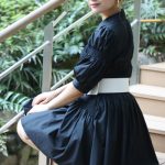 【写真特集】小林有海さん、可愛らしいミニ丈ワンピースから美脚披露！「異素材をミックスさせた綺麗めな服装が好き」＜レディーユニバースジャパン栃木代表＞