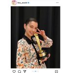 嵐莉菜がキネ旬ベストテン新人賞を受賞「素晴らしい賞をいただけて、大変光栄です！！」＜2022年 第96回キネマ旬報ベストテン＞