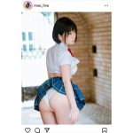 伊織もえ、スカートまくって桃尻突き出すセクシー見返り美人ショット公開！