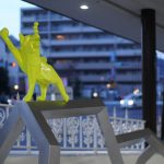 名鉄・犬山遊園駅にパブリックアート設置 地域住民の思い出も反映