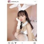 #ババババンビ・近藤沙瑛子、うさぎビキニで透明ヘルシーボディ全開！「強い、めちゃくちゃ強い」