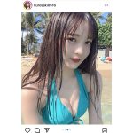 黒嵜菜々子（Peel the Apple）、寒さを吹き飛ばすビキニ姿で透明肌をお届け！