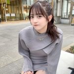 「引越し侍」CMで話題の黒嵜菜々子（Peel the Apple）、タイトワンピーで太ももあらわに！