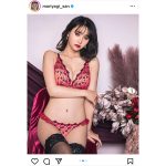 永尾まりや、バレンタインに大人セクシーな下着ショット公開