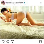 長澤茉里奈、突き出し桃尻のバックショットで瞬殺！