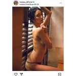 菜々緒、S字ラインで魅了する濡れ肌ショット公開